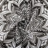 raajsee Indian Cotton Mandala Throw, Ombre Boho Elephant Psychedelic Room