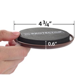 Furniture Sliders for Carpet X-PROTECTOR - 8 PCS Best Heavy Moving Pads 4 3/4" - Sliders for Furniture. Move Your Furniture Easy with Reusable Furniture Movers Sliders for Carpets!