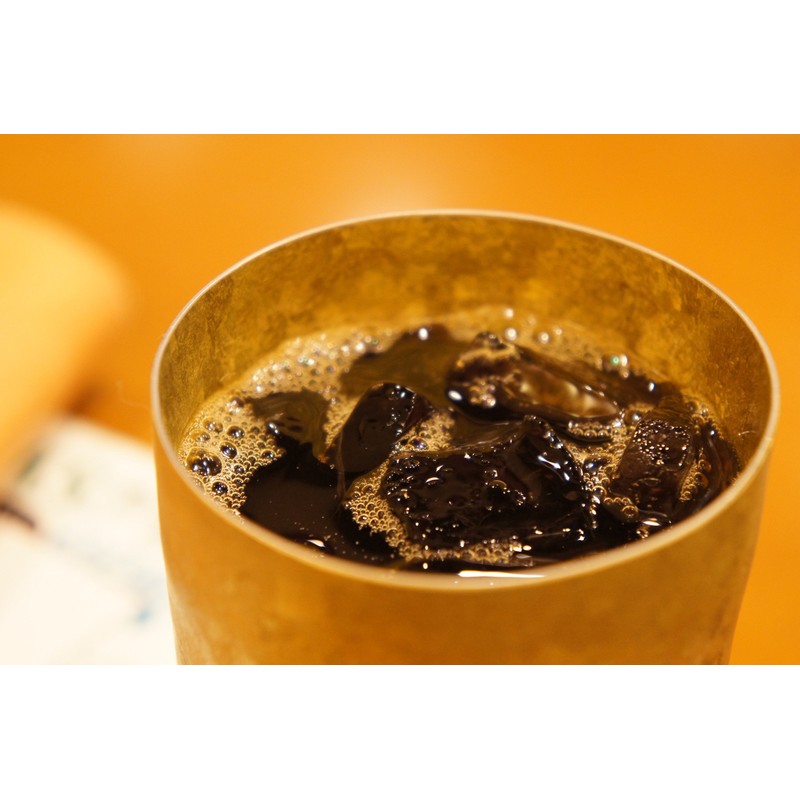 Horie Niigata Prefecture Tsubame made in Titanium Double Tumbler Cotta