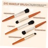OHPHCALL 9pcs Travel Makeup Brush Holder Foundation Eye Blush Brushes