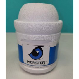 Monster Cooler 3-n-1 Can Bottle BPA Free Boating Outdoors Tailgating White