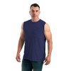 Berne Men's Lightweight Performance Sleeveless Pocket T-Shirt, X-Large, Regular, Space