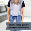 Esnek Wrap Sling Bebek Taşıma Şalı (gri)