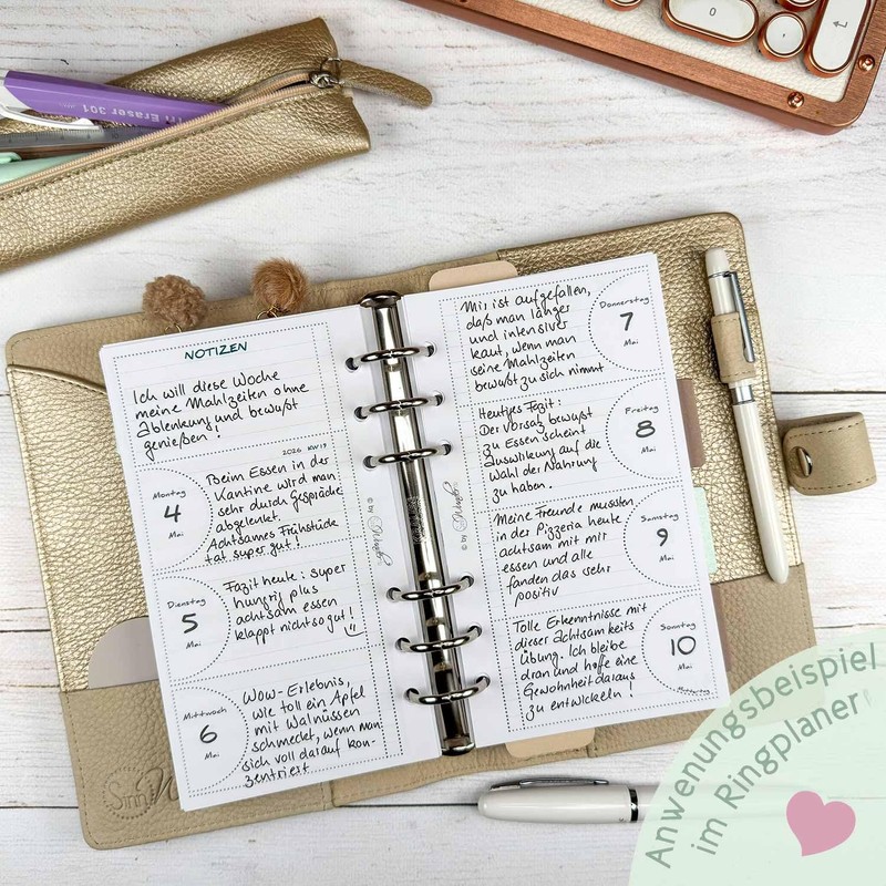 SinnWunder Premium Calendar Inserts 2026 - Weekly Calendar - 1