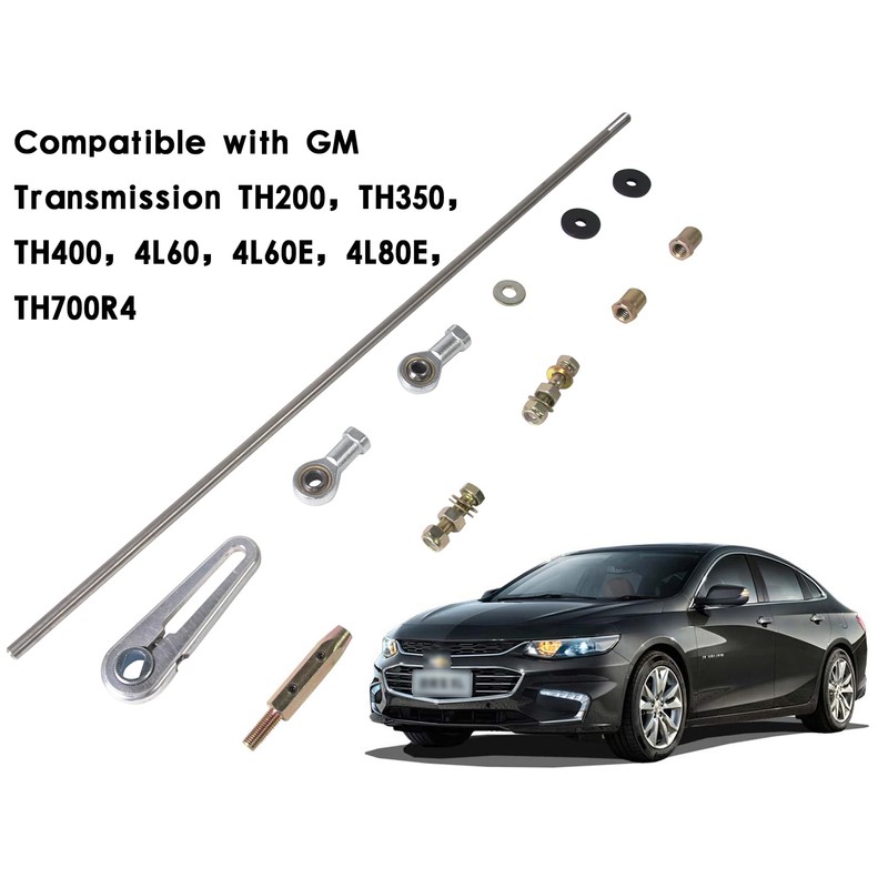 MIKODA Billet Aluminum Shift Transmission Column Linkage Kit Compatible with