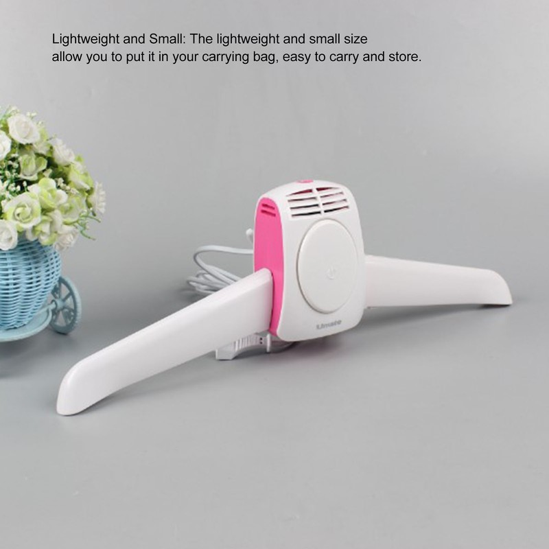 Portable Travel Electric Clothes Dryer Hanger Smart Shoes Clothes Rack