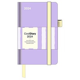Lavender 2024 - Diary - Book Calendar - Pocket Calendar - 9 x 14: Cool Diary