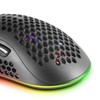 Mars Gaming MMEX Black, RGB Gaming Mouse, 32K DPI, Feather