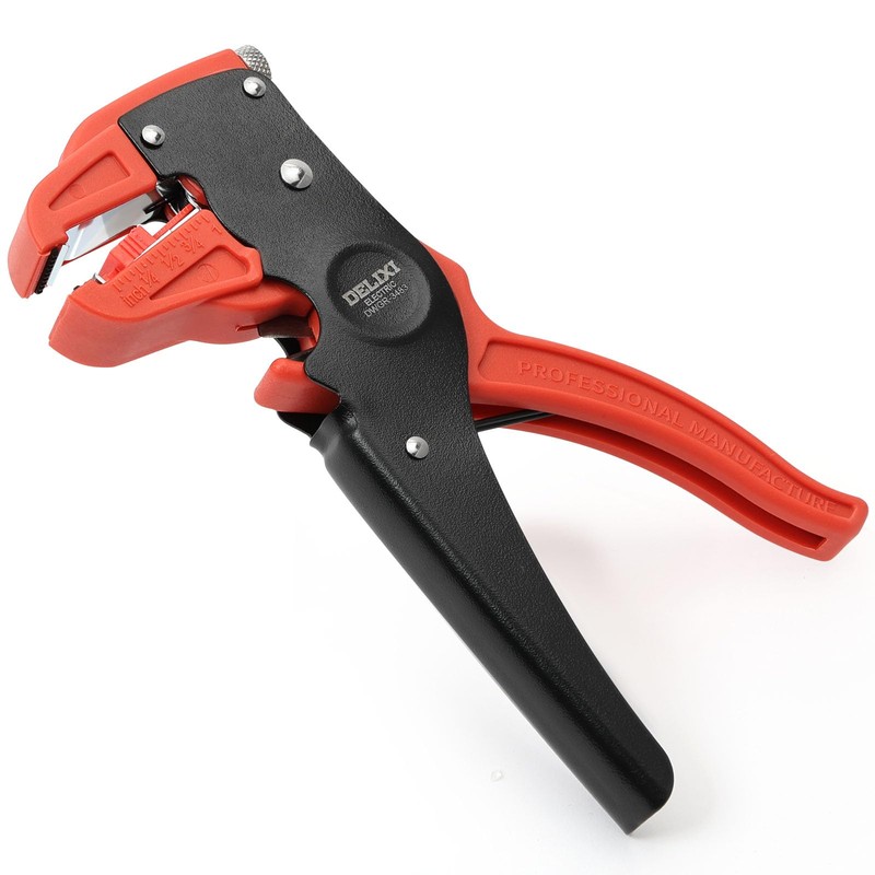 Flintronic Automatic Wire Stripper, Adjustable Cable Stripping Tool, Multifunctional Wire
