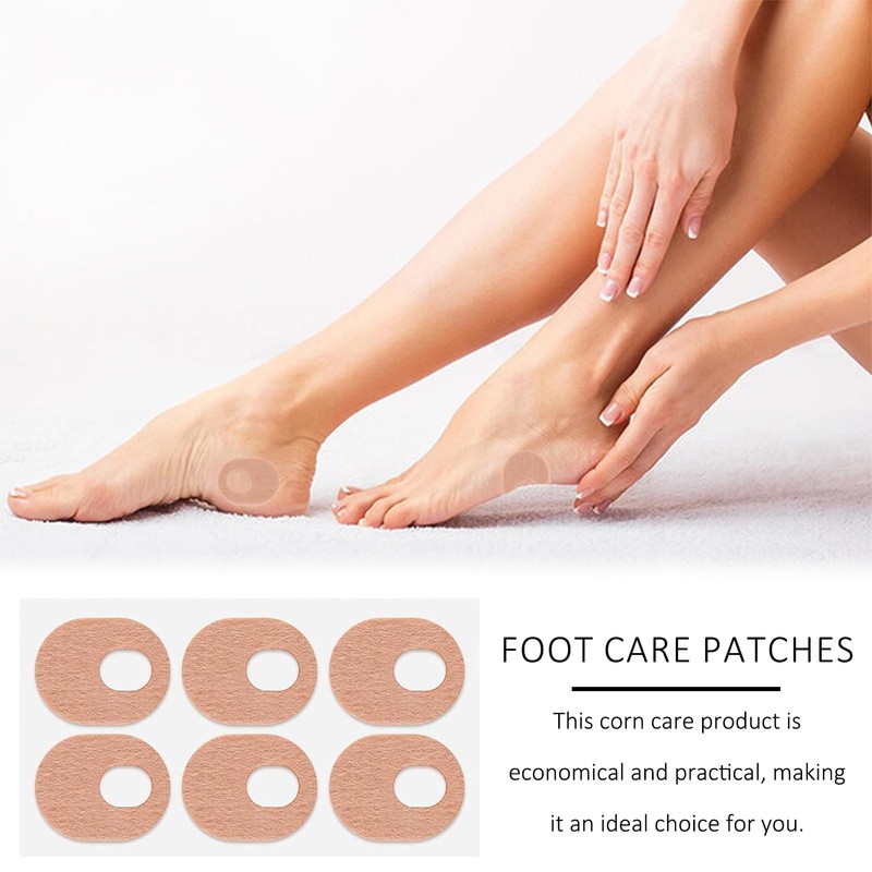 Pack of 24 Corns Pressure Protection Rings, Foot Care Corns