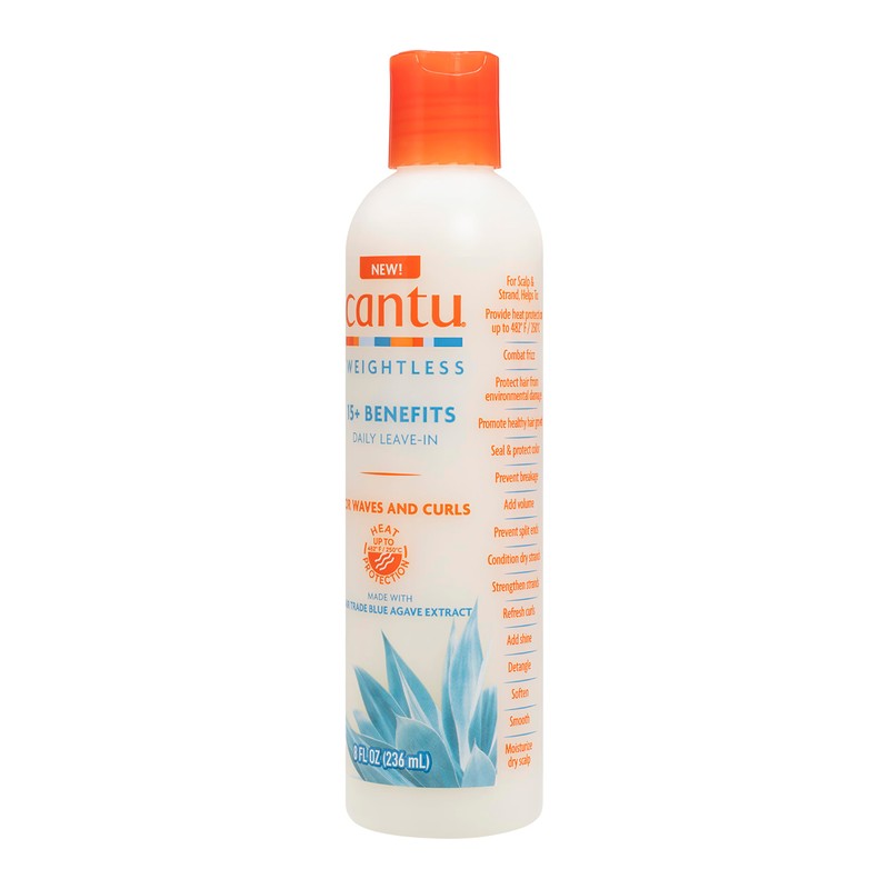 Cantu Weightless Daily Leave-In Cream, 8 fl oz