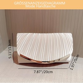 AEESRRU Package for Women Sparkly Evening Bag Fashion Handbag Chain Shoulder Bag Suitable for Dinner, Wedding, Birthday Party, Dance, Cocktail Party (Beige), beige