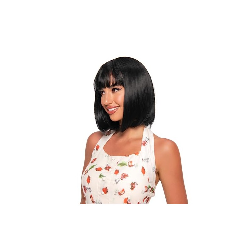 Pelucas para Mujer de pelo corto ondulado, 12"/30cm, Adecuado para