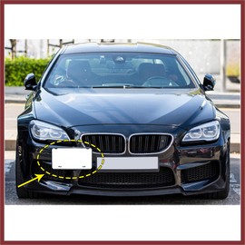 HEROFFIX Car Front Bumper Tow Hook License Plate Mount Bracket Holder Set for Mazda MX-5 Miata 2006-2008 Replace Parts