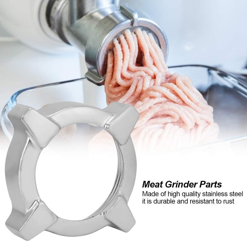 Meat Mincer Nut, Stainless Steel Meat Grinder Nut Household Meat