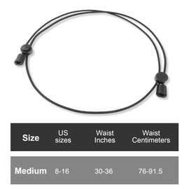 Mabor Mabor 2Pcs Crop Tuck Band, Adjustable Crop Tuck Tool for Sweater and Shirt Belly Leaking Crop Tuck Band Elastic Band to Change The Style of Your Tops Shirt Stays Belt for Women