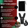 Lung Trainer Pro, Resistance Breathing Exerciser, Adjustable Respiratory Training Device
