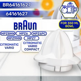 MONTERAL Press Cone for Juicer for 350ml Bowl 64161627 for Braun