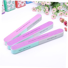 Beavorty 16pcs Professional Nail Buffering Blocks Sides Steps for Polishing Nails Washable Sanding Tool for Manicure Pedicure for Women