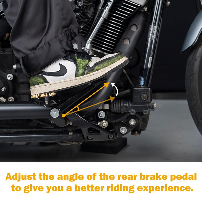 2024 Low Rider S Brake Lever, Extended Brake Shift Lever,