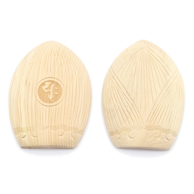 木彫 of Buddhist Buddha/香合 French PU Smart Prolong Yin Tsuge