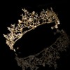 Aukmla Wedding Crowns and Tiaras Baroco Style for Women (Queen