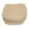 NLQR Leather Center Console Replacement Armrest Cover Beige Tan Compatible