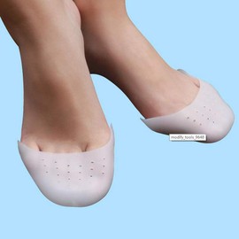 BigMe Toe Support Sack Protection Cap Toe Protector Toe Protector Toes Protection (White)