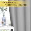 NICETOWN Blackout Short Curtain 45 inches Long - Thermal Insulated