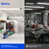 Barrina BS84 LED Shop Light for Garage, 10000LM, 84W, 4FT,