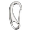 4pcs 100mm Heavy Duty Snap Rope Hook Stainless Steel Spring