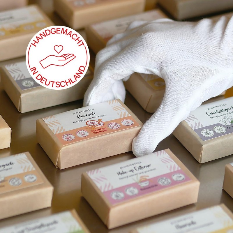 Puremetics Hair Soap Grapefruit Cypress 75g