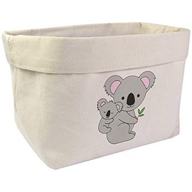 Large 'Koala Mother' Canvas Organiser/Storage Bag (OR00015866)