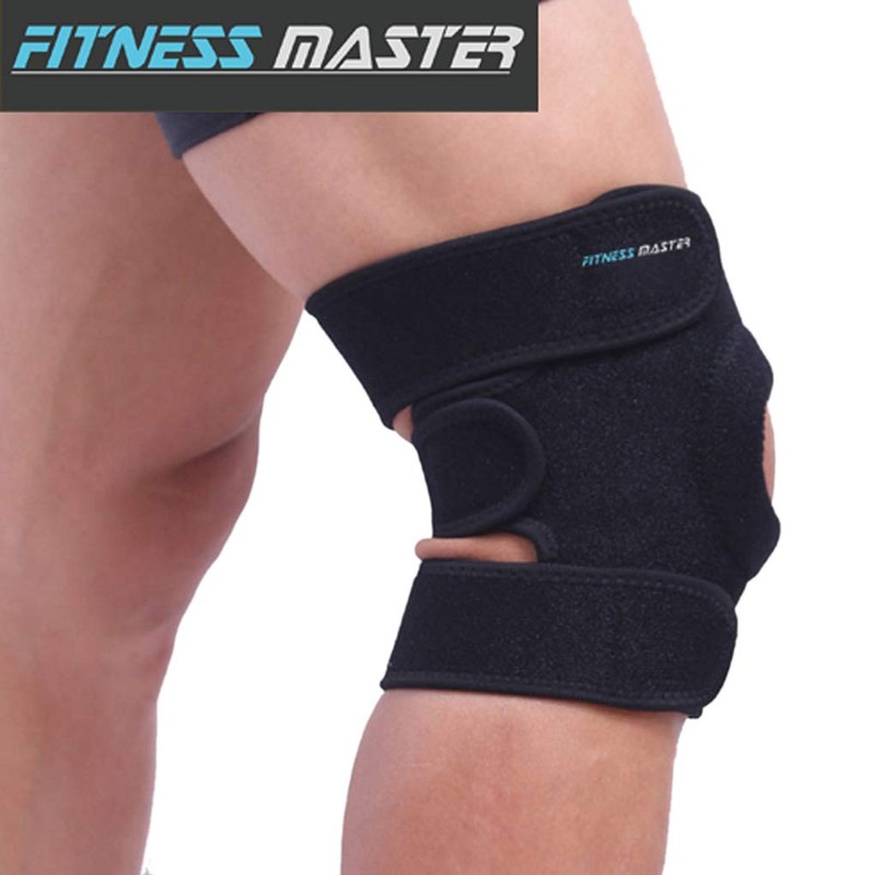 Sport Adjustable Knee Support Brace Protector Strap Compression Sleeve Gym