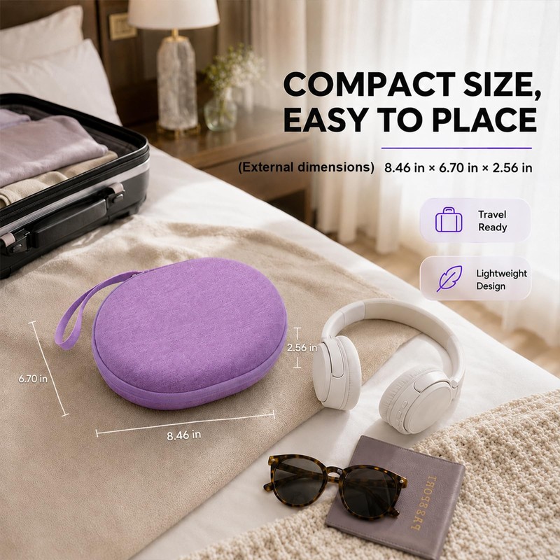 Againmore Hard Headphone Case for JBL Tune 770NC/510BT/720BT/520BT/670NC