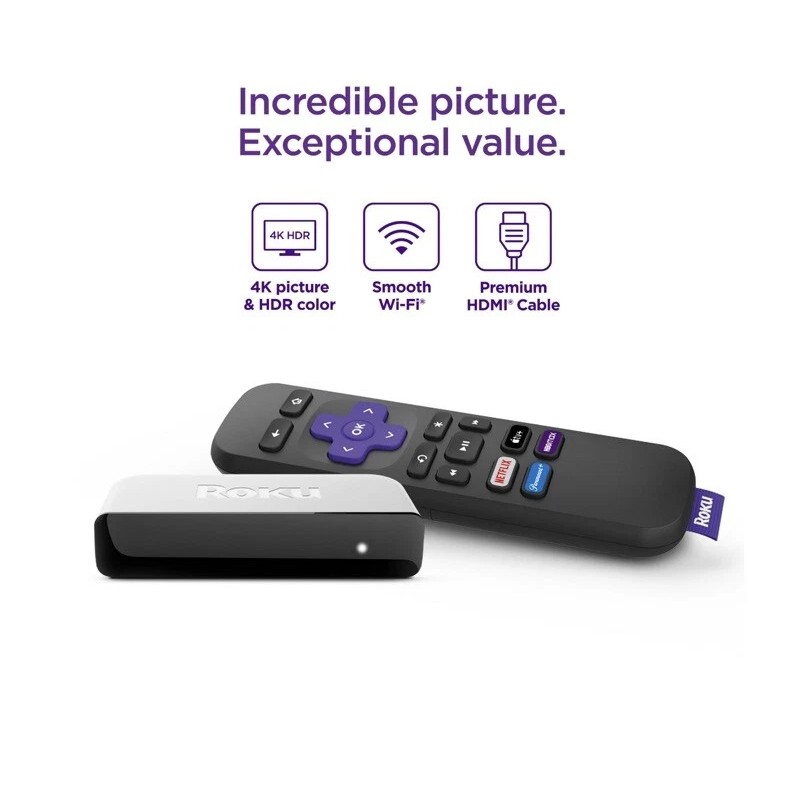 Roku Newest Roku Premiere 3920R HD / 4K / HDR
