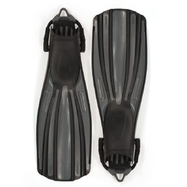 Fourth Element Rec Scuba Diving Fins, Black/Grey, Regular