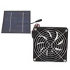 Solar Exhaust Fan Efficient Heat Dissipation Ventilation 50W Solar Panel