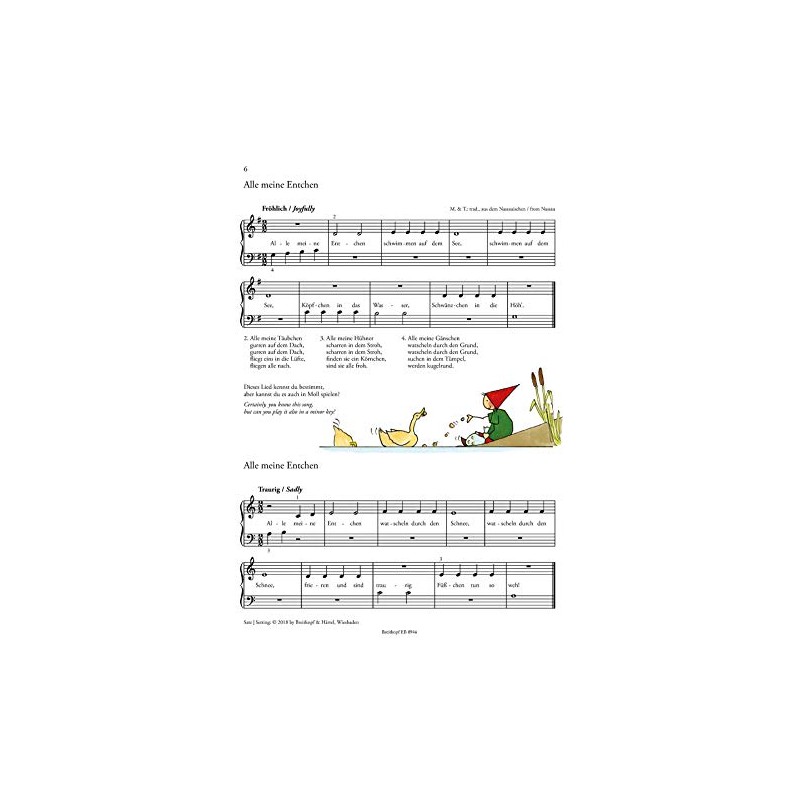 Tios Kinderliederbuch: Klavier (EB 8946)