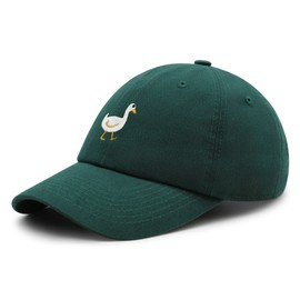 JPAK Duck Premium Dad Hat Embroidered Cotton Baseball Cap Bird Lake