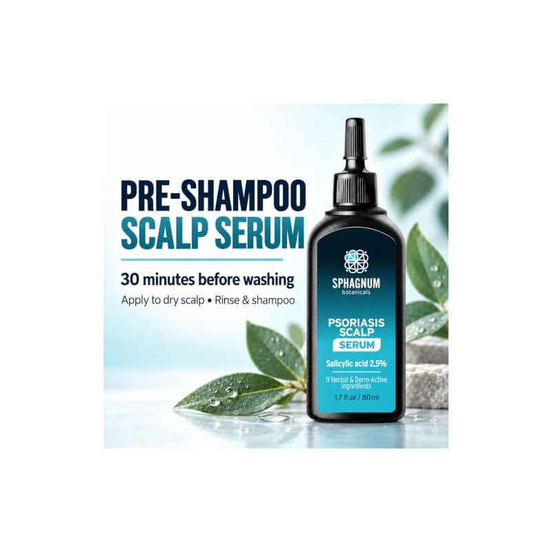 Sphagnum Botanicals Serum Para El Tratamiento De La Psoriasis Del