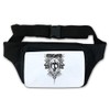 Medieval Crusader Loaded with Weapons Bum Bag, black