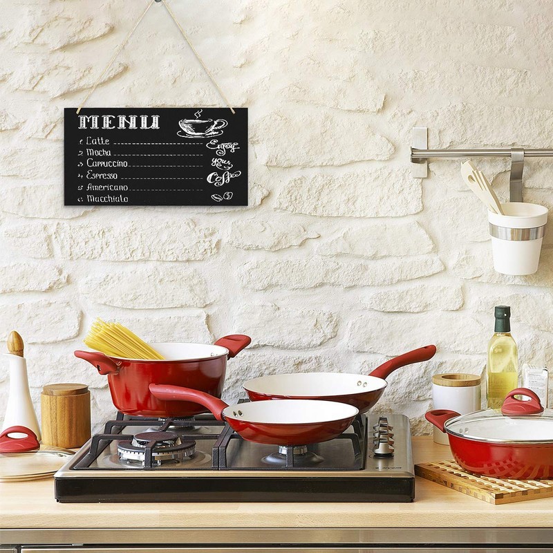 rosenice Small Chalkboard Memo Board for Hanging Decoration 26 x