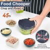Onion Cutter Manual 500 ml Onion Chopper with Pulley Easy