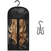 Wig Bags Storage with Hanger, Hair Extension Bag, Dust-proof Hair