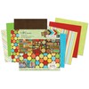 K&Company Brights Scrapbook Kit, 8-1/2-by-8-1/2-Inch