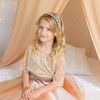 Tyqour 1 Piece Sparkling Crystal Hair Bands Skinny Headbands Non-Slip