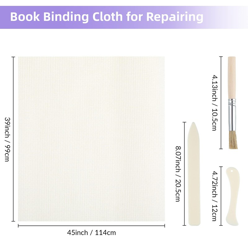 Spakon Book Binding Kit, Includes 39 x 45 Inch Book