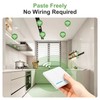 RGBZONE Wireless Remote Light Switch and Receiver Kit, No Wiring,