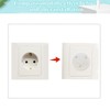 Fielect Outlet Plugs Covers Childproof Outlet Covers Protectors Electric Socket